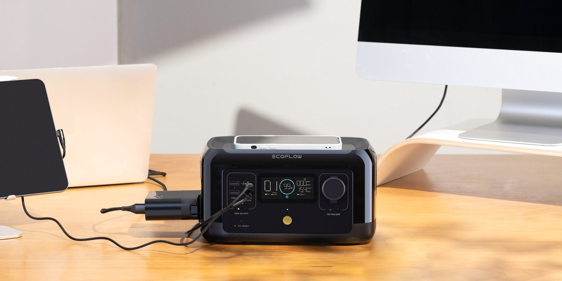 RIVER mini small solar generator
